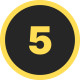 number-five-round-icon