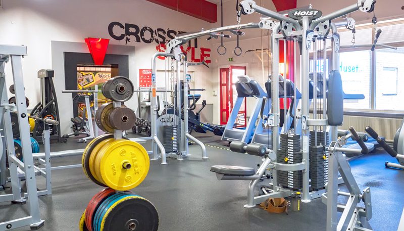 Styrketräning i Hälsohuset