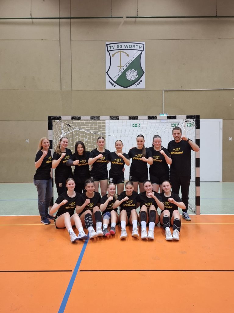 Unsere wB nach ihrem letzten Spiel gegen Dudenhofen Schifferstadt