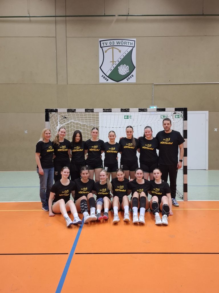 Unsere wB nach ihrem letzten Spiel gegen Dudenhofen Schifferstadt