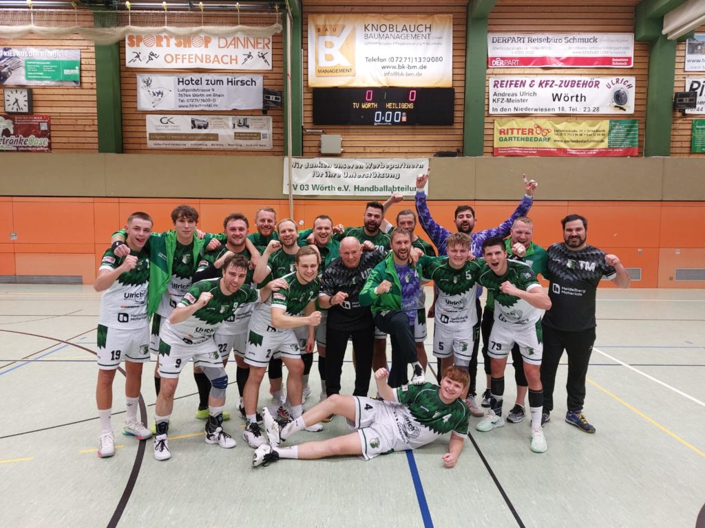 Männer 1 Heimsieg gegen Heiligenstein