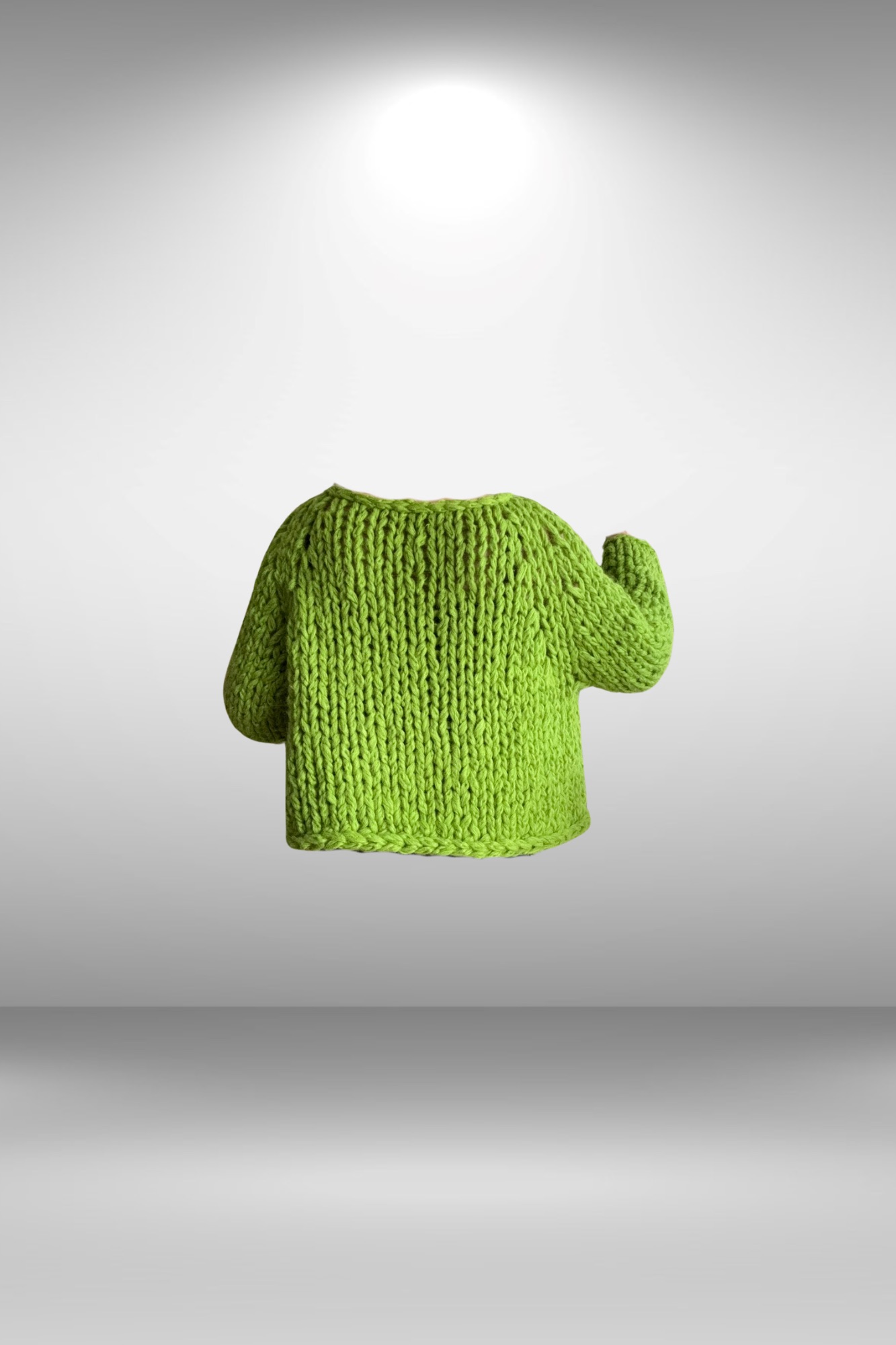 Cardigan No. 1 Lime Reversible Jacket