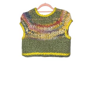 Top No. 7 Colorful Green Reversible