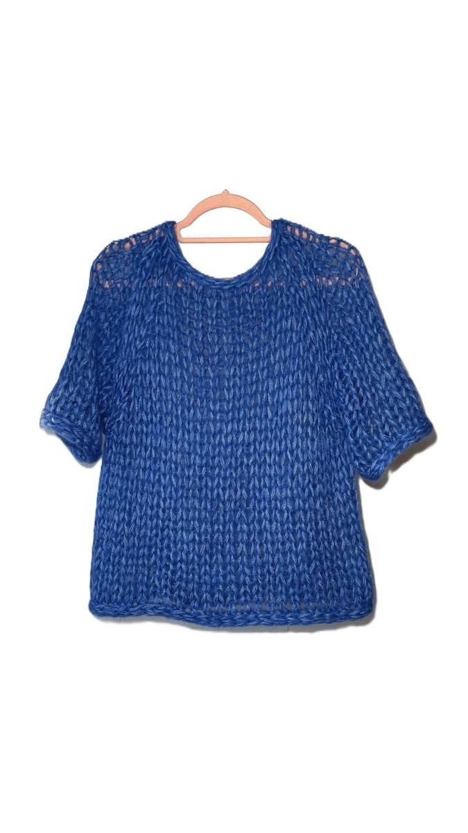 T-shirt No. 1. Navy Blue Reversible - Image 2