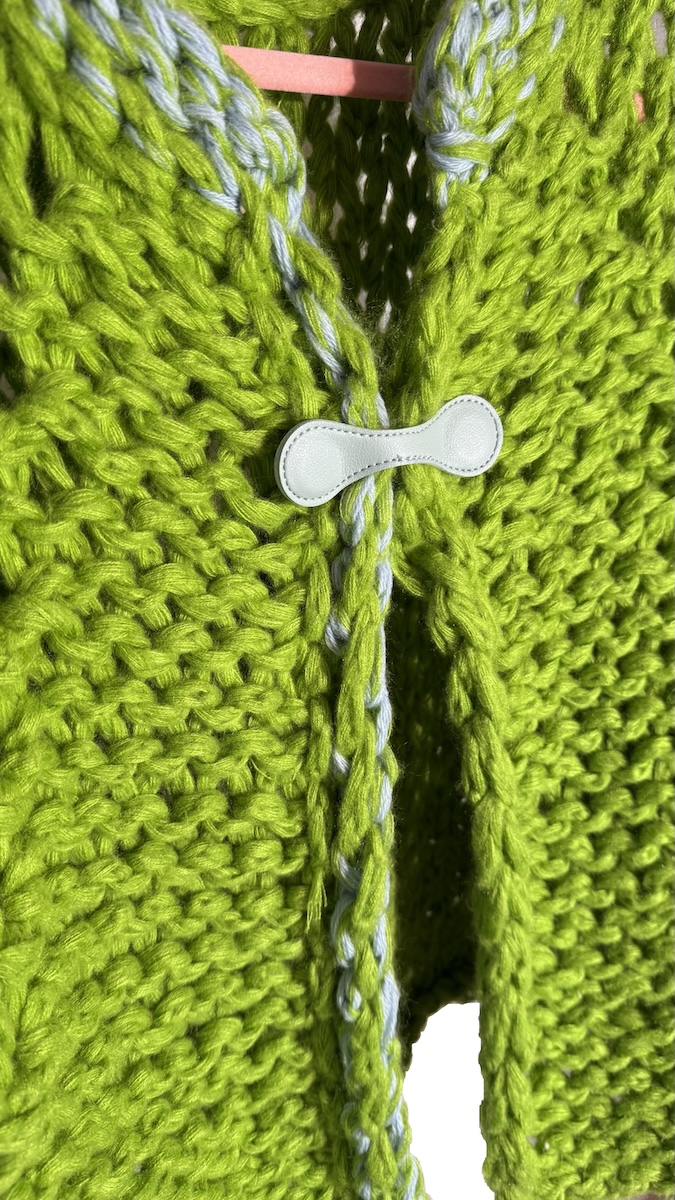 Cardigan No. 1 Lime Reversible Jacket - Image 5