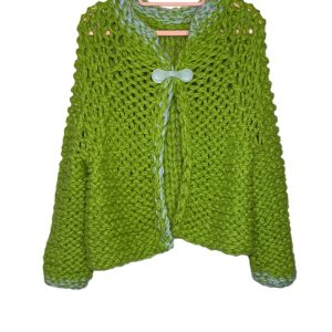 Cardigan No. 1 Lime Reversible Jacket