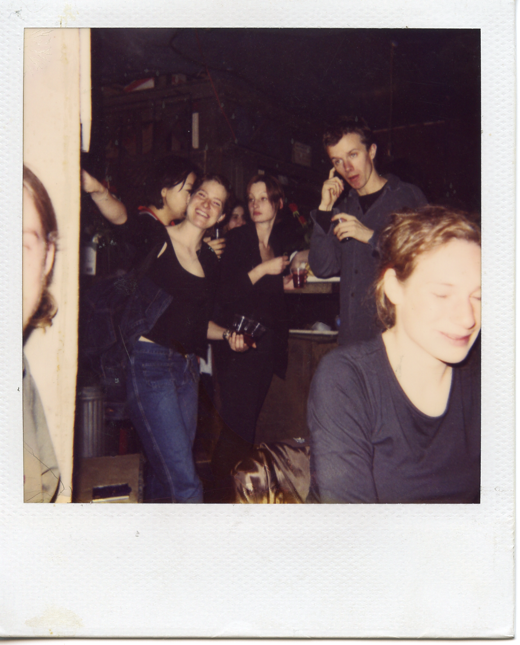 Two Hannas and one Andre. Some art opening, Paris.