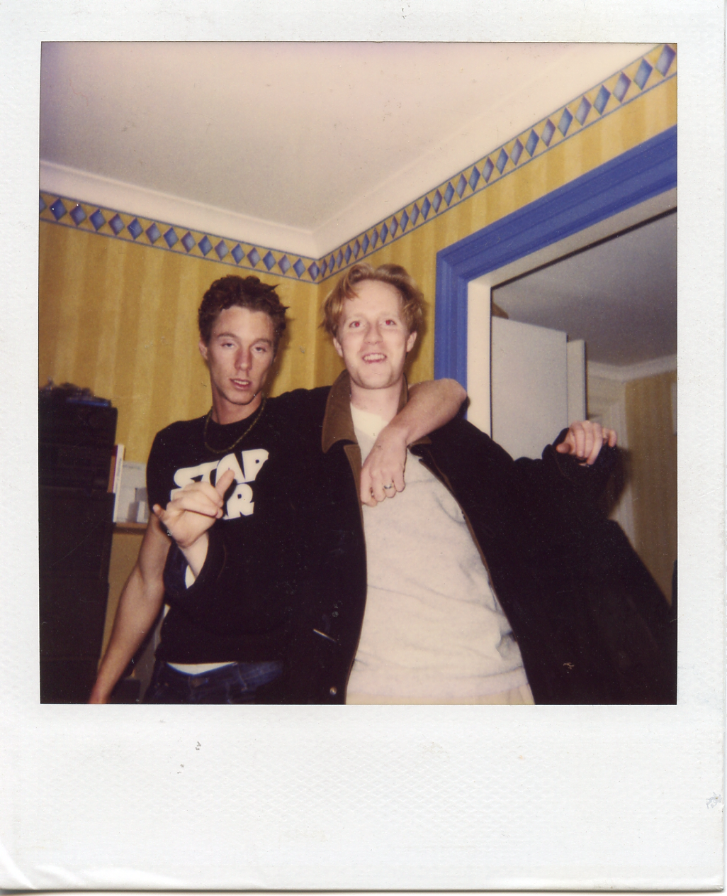 Andreas and Karl in Maria’s apartment, Goteborg. 