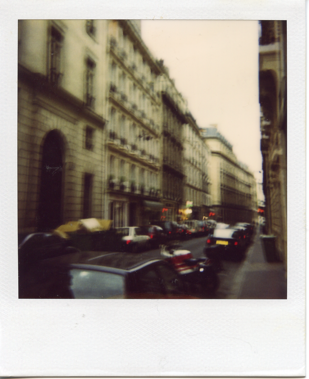 Gray day in Paris. 