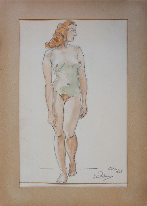 1948, aquarel, 22 – 33 cm