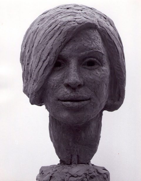 Meisjes portret, brons, 1968