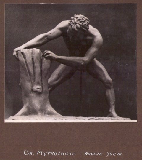 Griekse mythologie, brons, Fa. De Keijzer, 75 cm