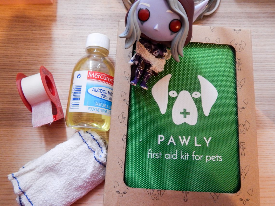 Pawly Trousse de premiers secours animaux de compagnie