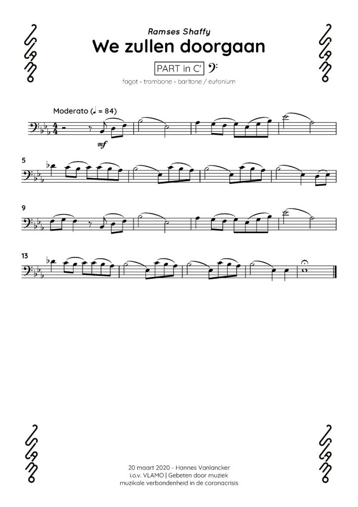 Fagot trombone baritone eufonium