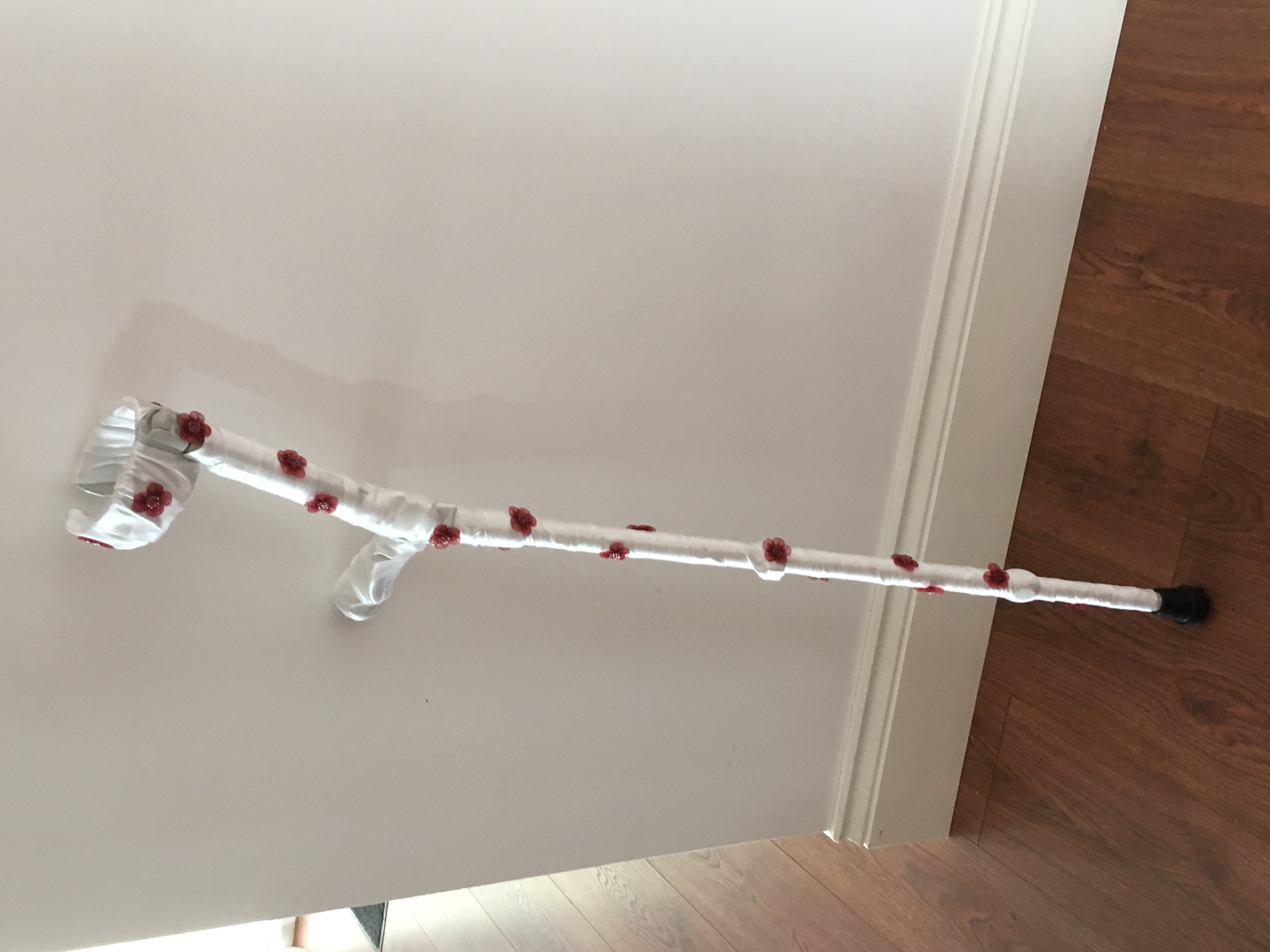 How To Decorate Wedding Crutches to Harmony Kent Online