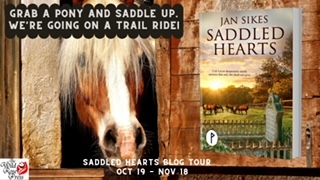 Book Banner for Saddled Hearts by Jan Sikes