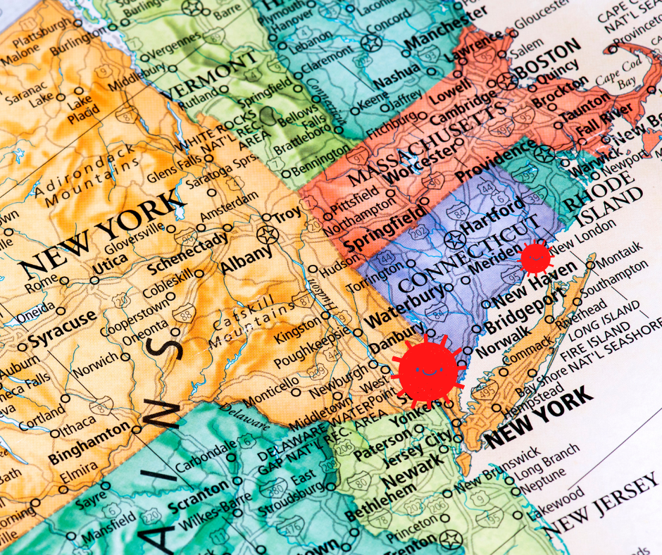 Map of New York