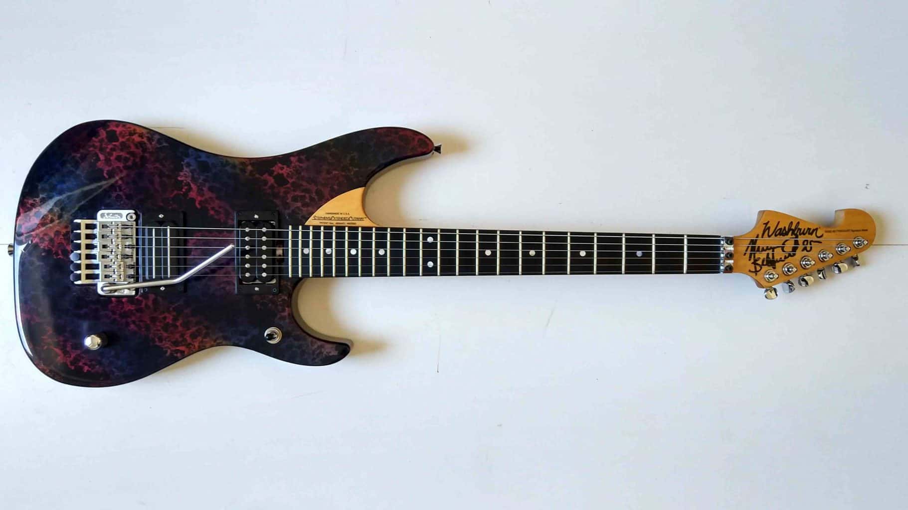 WASHBURN N4 IRIDESCENT CUSTOM SHOP USA Harry Guitars
