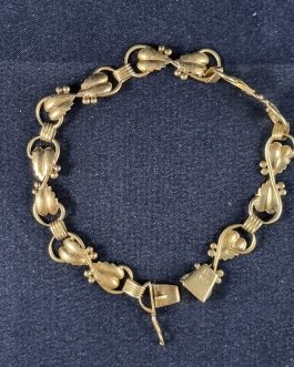Bracelet of 14 carat gold