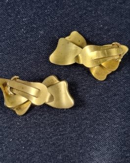 A pair of earclips