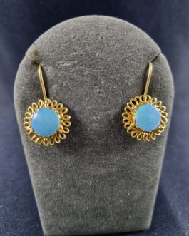 A pair of earrings