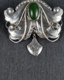 Silver brooch