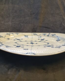 Blue Fluted Plain dish