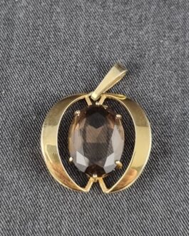 Pendant of 14 carat gold