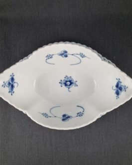 Blue Fluted Blue Fluted Full Lace gravy boat #1105