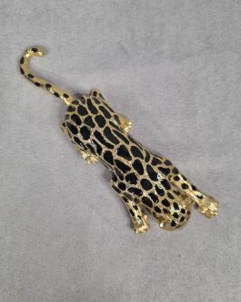 Leopard-broche