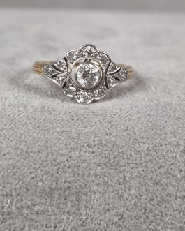 Art deco diamond ring