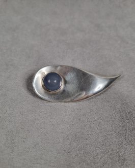 Just Andersen silver brooch #791 with moonstone
