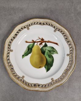 Flora Danica fruit plate