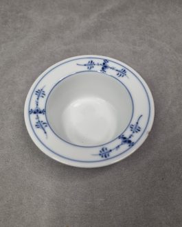 Blue Fluted Fluted Plain egg dish or bowl for tesi #423