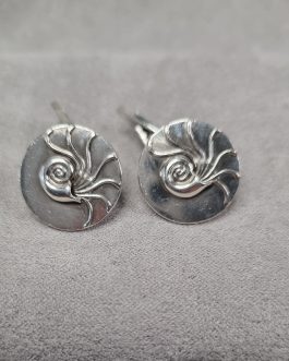 Et par Georg Jensen sølvmanchetknapper #52