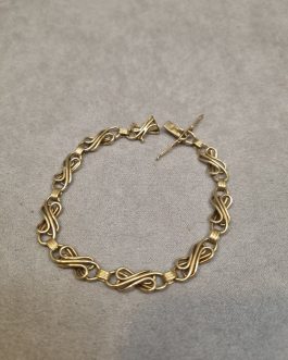 Bracelet of 14 carat gold