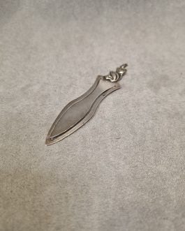 Bookmark of silver