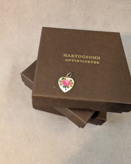 Hjerteformet vedhæng/charm