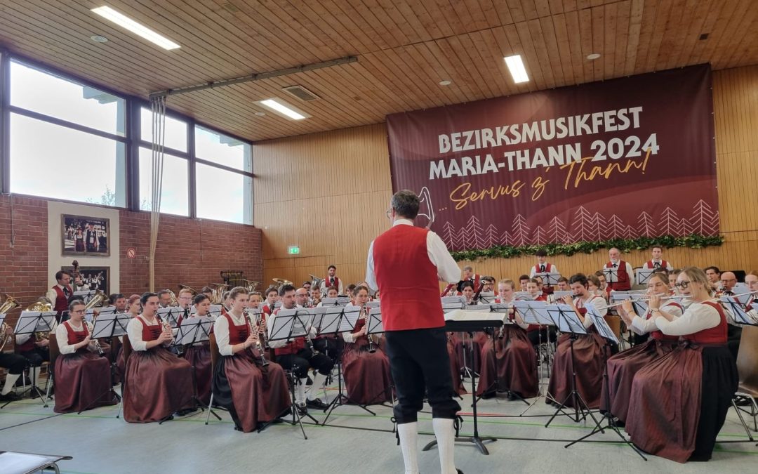 Hatler Musig glänzt bei Wertungsspielen in Maria-Thann mit herausragendem Erfolg