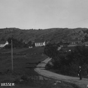 Austheim skole - veien 1912