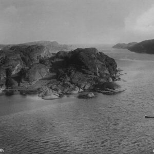 Vikerholmen i vest - før steinbruddet 1944