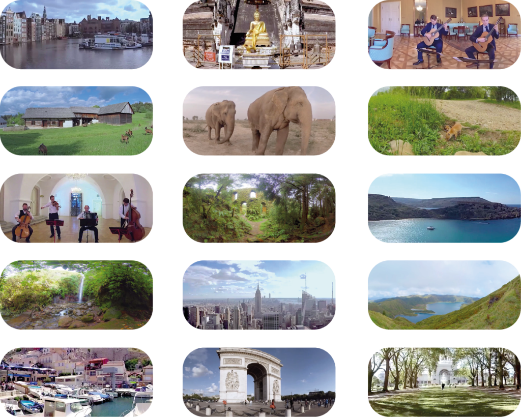 Discover our 15 entertainment environments