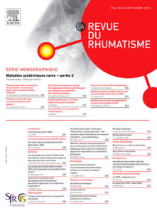 Revue rhumatisme