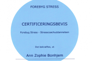 Stresscoach certificeret - Ann Zophie Bonhjem