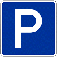 WANDERPARKPLATZ UNTERHALB DER BURG RAMSTEIN