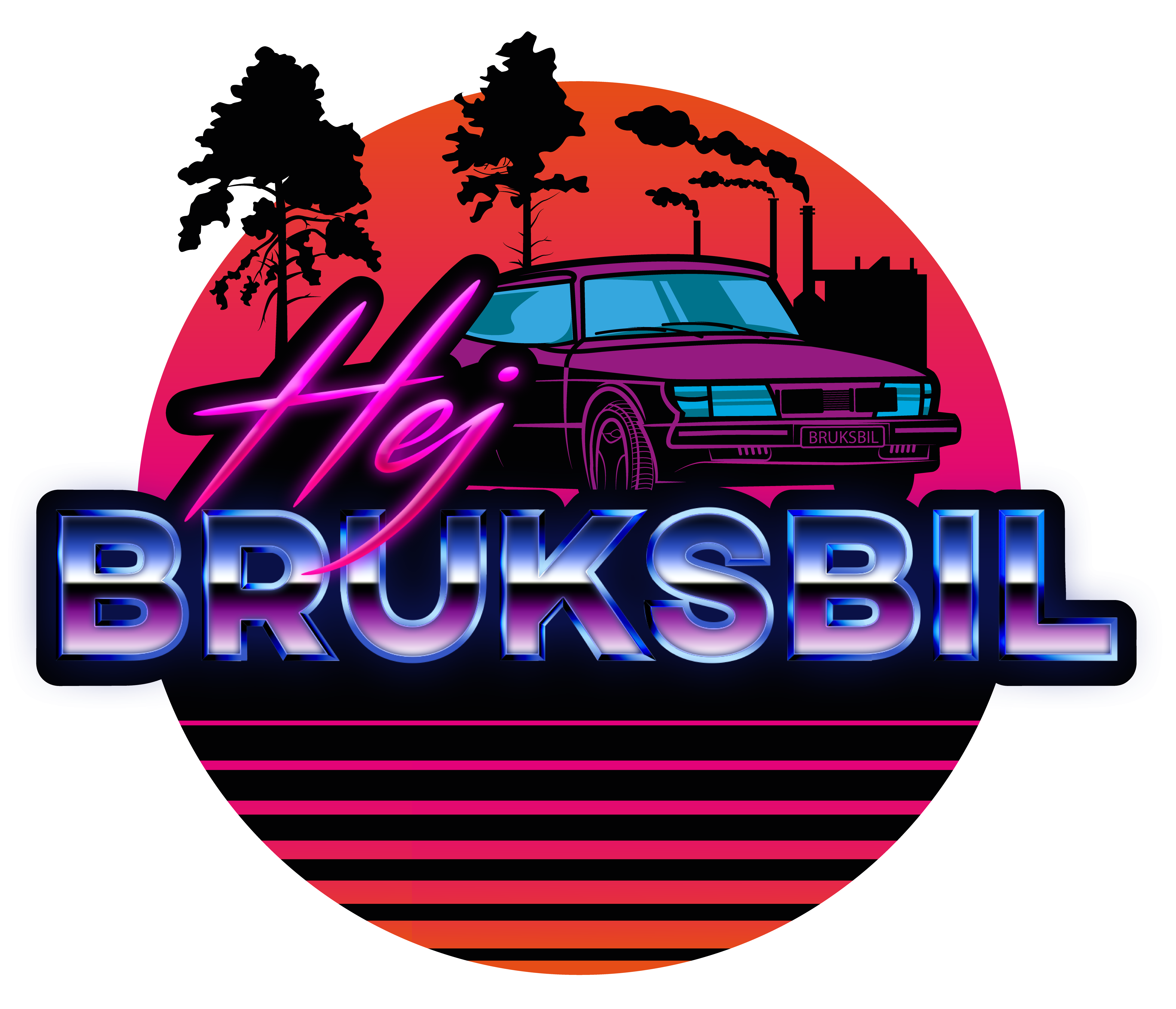 Hej Bruksbil Logotyp