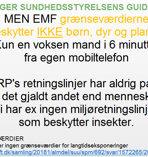 EMF mobilstråling grænseværdier