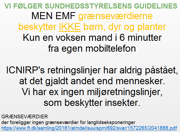 EMF mobilstråling grænseværdier