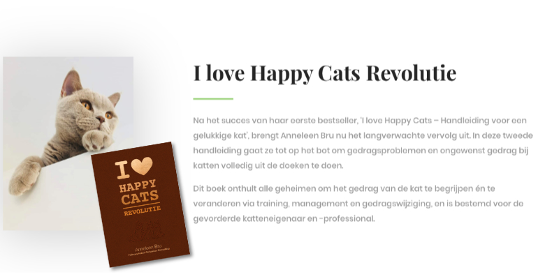 Boek I love Happy Cats Revolutie – Anneleen Bru