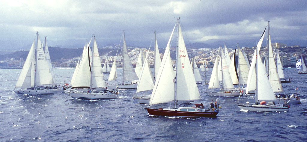 At the ARC start, photo courtesy of Jimmy Cornell